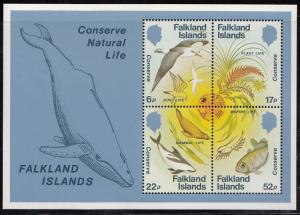 FALKLAND ISLANDS # 415a Mint NH - Souvenir sheet