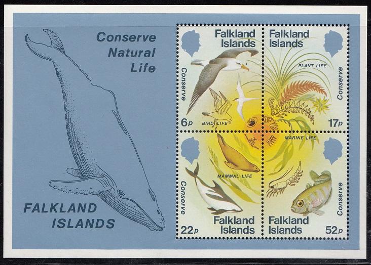 FALKLAND ISLANDS # 415a Mint NH - Souvenir sheet