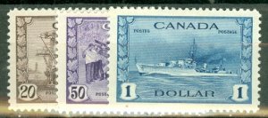 EP: Canada 249-62 mint CV $115.05; scan shows only a few