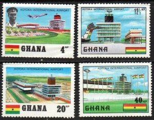 Ghana Sc #382-385 MNH