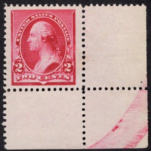 SC# 220  XF OG  NH. Corner copy! With PF cert.  Showpiece!