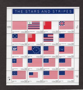 3403 Stars & Strips, MNH sheet/20(#B111111)