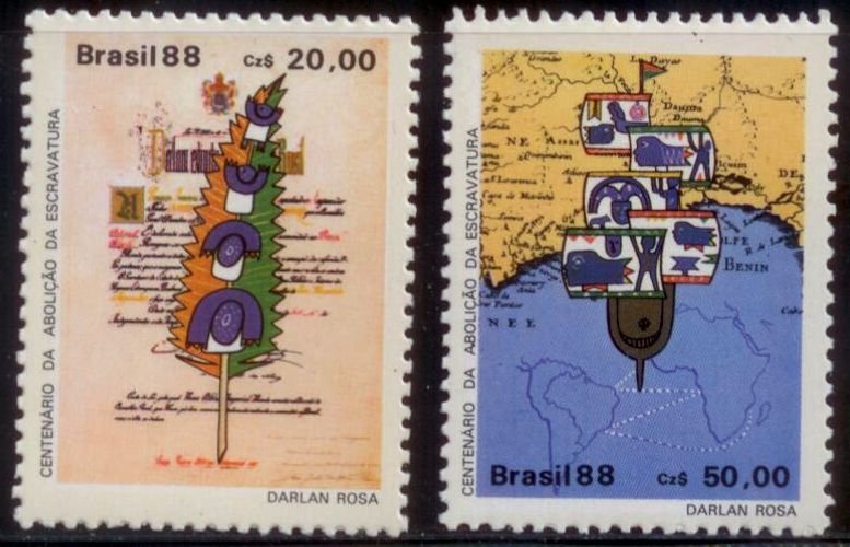 Brazil 1988 SC# 2132-3 MNH-OG E90