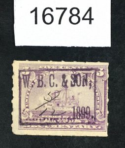 US STAMPS # R167 USED $ LOT #16784