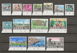 KENYA 1963 SG 1/14 MNH Cat £21