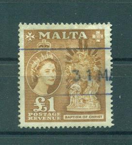 Malta sc# 262 used cat value $34.00