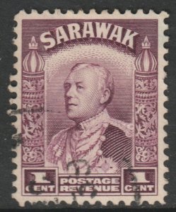 Sarawak Scott 109 - SG106, 1934 Sir Charles Vyner Brooke 1c used