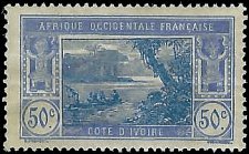 IVORY COAST   #63 MH (1)