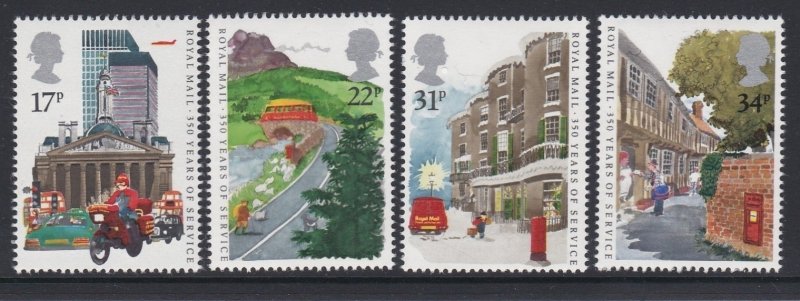 1111-14 Royal Mail Service MNH
