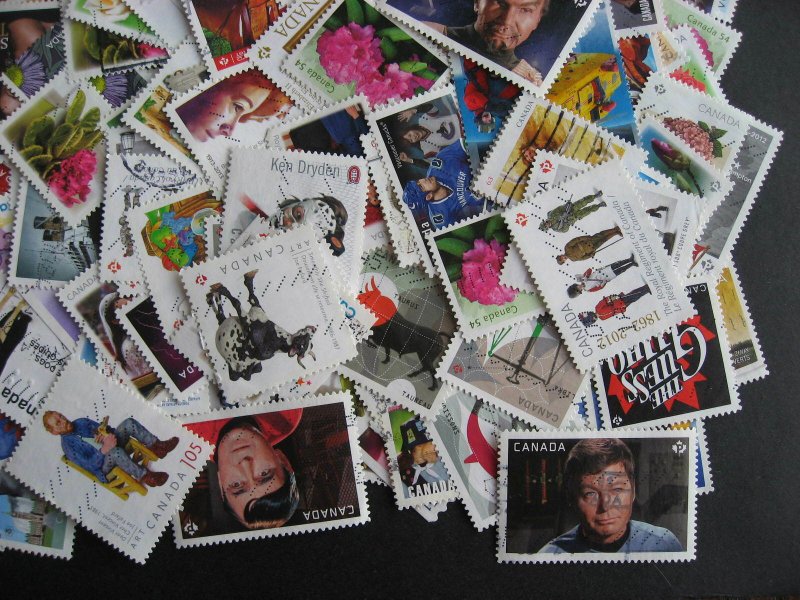 Canada U mixture (duplication,mixed cond) 200 primarily commemoratives 2005-2017
