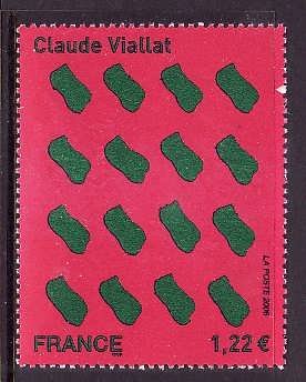 France-Sc#3199- id2-Unused NH Untitled Painting-2006-