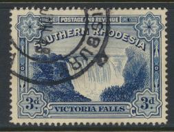 Southern Rhodesia  SG 35b  SC# 37A   Used   perf 14  Victoria Falls see details