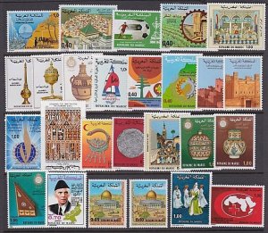 MOROCCO 1970s MNH selection of commems.....................................A3530