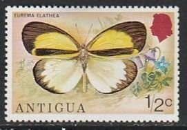 1975 Antigua - Sc 387 - MH VF - 1 single - Butterflies