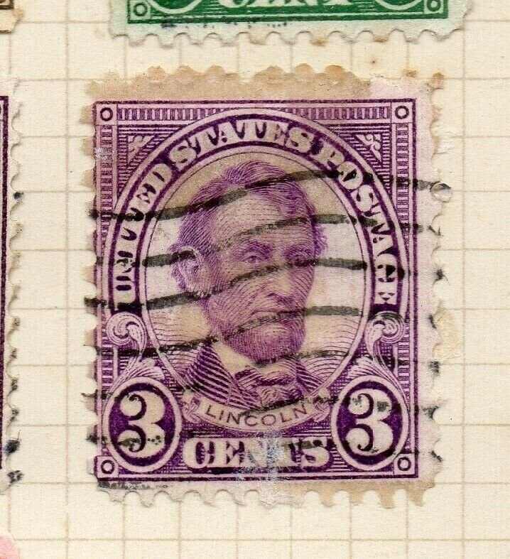 United States 1922-23 Early Issue Fine Used 3c. NW-185736