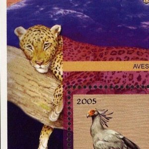 Malawi Birds of Africa Sagittarius Serpentarium Souvenir Sheet Mint NH