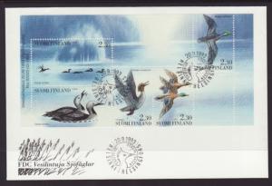 Finland 925a Birds U/A FDC