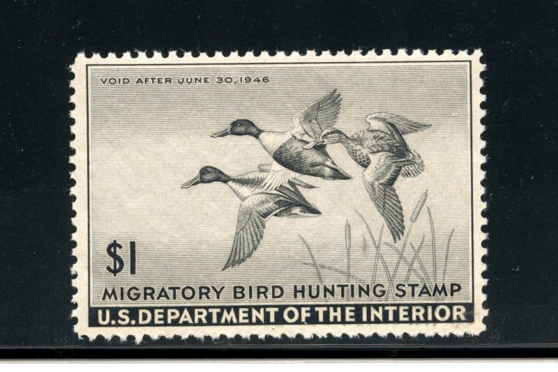 U.S. #RW12 (U187) Federal duck 1945 Shoveller, MNH, F-VF, CV$100.00