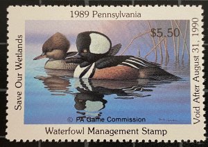 US Stamps-SC# PA #7 - Duck Stamp  - MNH - CV $9.00