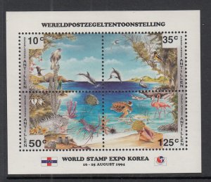 Netherlands Antilles 730a Souvenir Sheet MNH VF