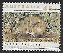 Australia # 1235a - Parma Wallaby - Used....(KlBl23)