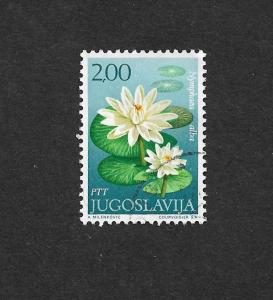 YUGOSLAVIA 1971 FLOWERS 2,00DIN USED