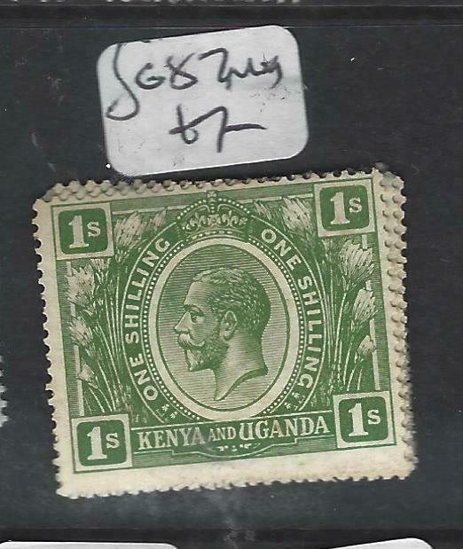 KENYA AND UGANDA   (P3105B)  KGV  87  1/-      MOG