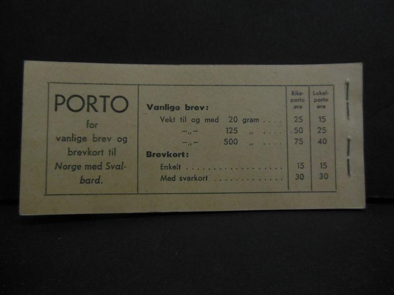 NORWAY : 1940-49. Scott #197A Very Fine, Mint Never Hinged. PO Fresh. Cat $110.