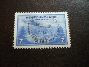Stamps - Newfoundland - Scott# C19 - Used Set of 1 Stamp