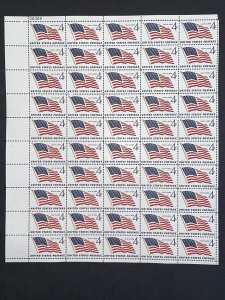 1959 sheet, 49 star Flag issue Sc# 1132 