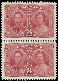 CANADA   #237 MNH PAIR (3)