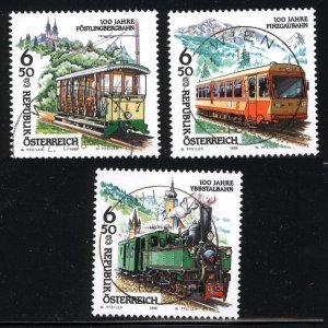 Austria 1998  Scott #1757-9 used