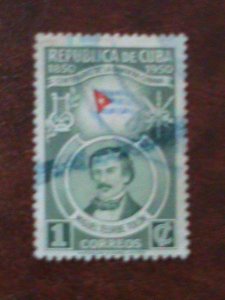 ​CUBA-FAMOUS PEOPLE OF CUBA- USED VERY FINE WE SHIP TO WORLDWIDE AND COMBINE