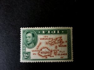 Fiji: 1940 2d, King George VI definitive, SG 254, Mint Lightly hinged