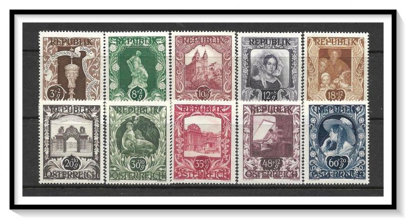 Austria #B208-B217 Semi-Postal Set MNH