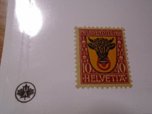 Switzerland  #  B10  MNH