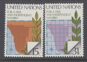 UN New York 312-313 MNH VF