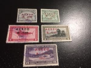 Panama sc C82-C86 u comp set