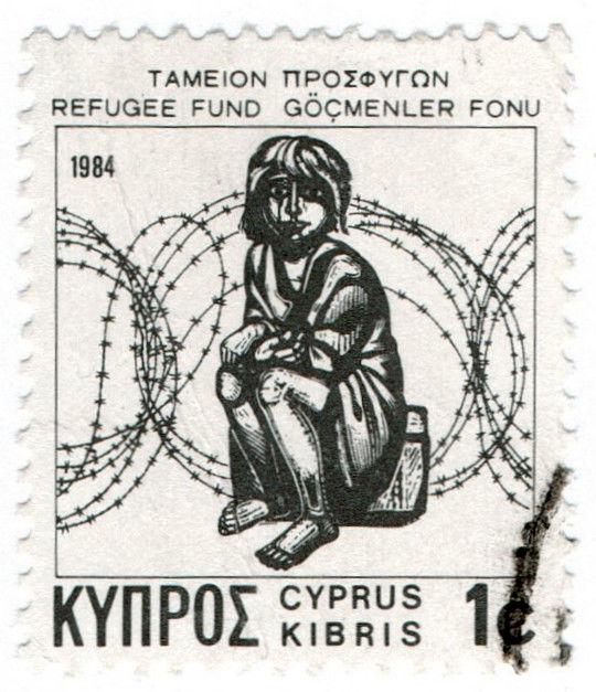 (I.B) Cyprus Cinderella : Refugee Fund 1c (1984)
