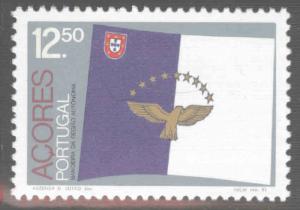 Portugal Azores Scott 337 MNH** 1983 Flag stamp