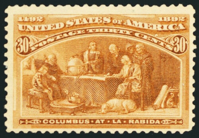 239, Mint OG LH Nice Looking Sound Stamp! Cat $225.00 - Stuart Katz
