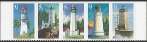 # 4146-4150 MINT NEVER HINGED ( MNH ) DIAMOND HEAD LIGHTHOUSE