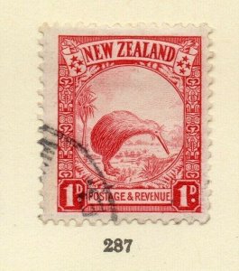 New Zealand 1935-36 Early Issue Fine Used 1d. NW-170171