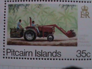 PITCAIRN ISLANDS-1980 SC# 192- LONDON'80 INTERNATIONAL STAMP SHOW MNH S/S VF