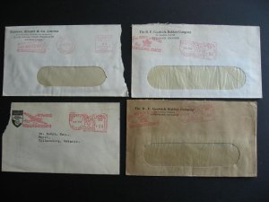 Canada WWII slogan meter covers 4 War savings