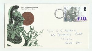 GB 1993 £10 HIGH VALUE FIRST DAY COVER