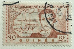 AlexStamps FRENCH GUINEA #161 VF Used 