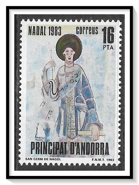 Andorra Spanish #158 Christmas MNH