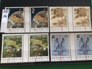 Great Britain Greenwich mint never hinged stamps  A11976