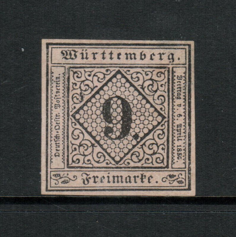 Wurttemberg #5 Very Fine Mint No Gum - Light Thins